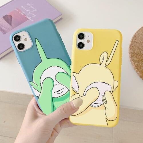 Cartoon Teletubbies Case For Xiaomi Mi 10T Redmi Note 8 10 T Lite 8T 9S 9 9A 9C 7 5 6 K20 Poco X3 NFC F2 Pro Max Soft TPU Cover