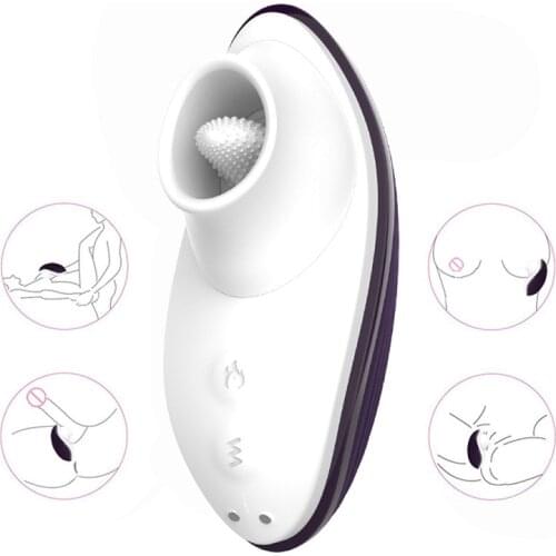 DIBE Vibration Heating Blow Job Tongue Licker Sucking Nipple Vagina Clitoris for Women Sex Suction Masturbator Adult Sex Toys