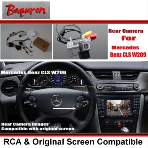 For Mercedes Benz CLS W209 CLS 300 320 350 500 / Car RearView BackUp Reverse Camera Sets / RCA & Original Screen Compatible