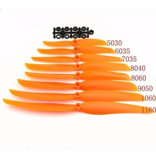 FATJAY RC EP propeller 2-blade prop 5030 6035 7035 8040 8060 9050 1060 1160 direct drive with adapter washer spacer for airplane