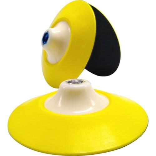 Paint Care Cleaner MARFLO Plate Backing Pad for Polishing Sponge Pad 6" Thread M14 M16 5/8-11 Flexible Auto Detailing Tools