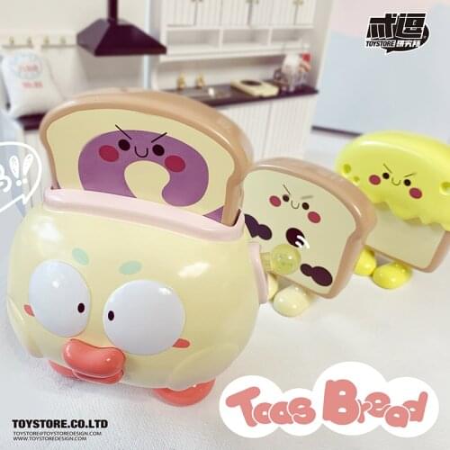 Kawaii Toy First-generation Bread Friends Trendy Kid Doll Birthday Gift Computer Desktop Decoration Blind Random Box