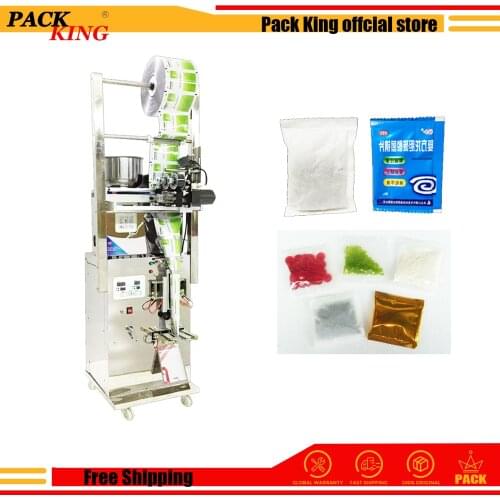 Automatic Weighing And Filling 3 Sides Packing Sealing Machine Snacks Tea Juice Powder Medicine Herb Pet Food Seed Free Shipping