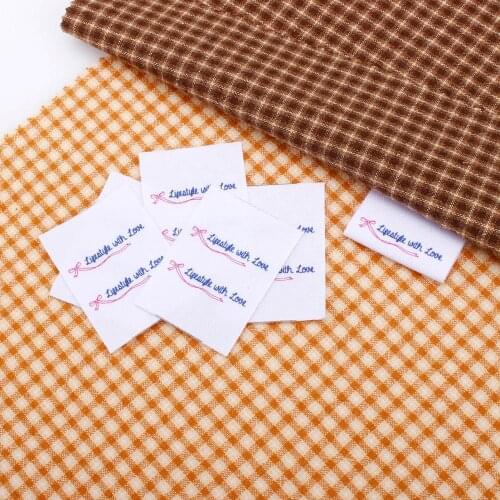 Custom sewing labels, Personalized Brand, Logo or Text, Custom Design, Clothing Labels Made (MD0019)