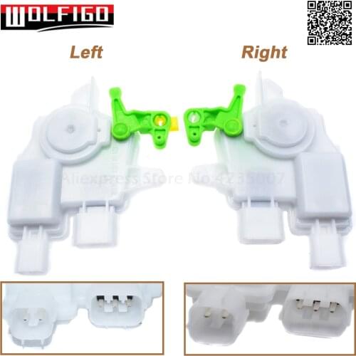 WOLFIGO Door Lock Actuators Rear Left Right For 2004-08 Acura TL TSX 4-Door 72655SEAG01 72615SEAG01 72655-SEA-G01 72615-SEA-G01