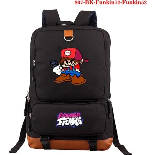 New Game Friday Night Funkin Backpack Children School Bags Latop Backpacks Primary School Backpack Teenager Waterproof Backpack