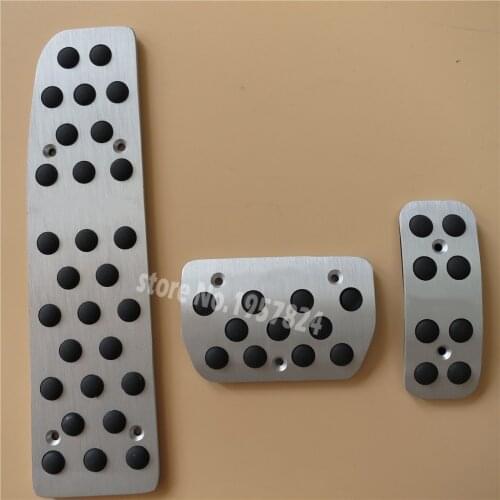 DEE High Quality Non-slip accelerator/gas/fuel brake foot rest AT pedal pads for Ford New Mondeo 2013-2015,Car Styling stickers