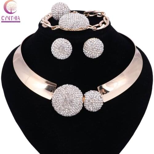Width Allah Jewelry For Women Gold Color Statement Alloy Necklaces Collar Choker Bib Pendants Jewelry set necklace ring