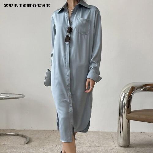 ZURICHOUSE Fashionable Shirt Dresses