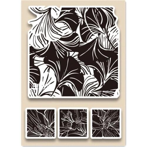 20Pcs11*16CM Flower Seal Transparent Clear Stamp Silicone Stamp/Seal DIY Scrapbooking/Photo Album Stamp Sheets Bulk Deals