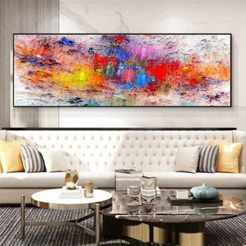 Large Abstract Canvas Printings Modern Colorful Canvas Wall Art Painting Fashion Pictures for Living Room Posters and Prints