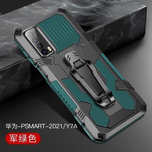 Armor Case for Huawei Y7A 2020 Case Shockproof Belt Clip Holster Cover for Huawei Huaweiy Huawei Y7A Y 7A Y7 A Coque Funda