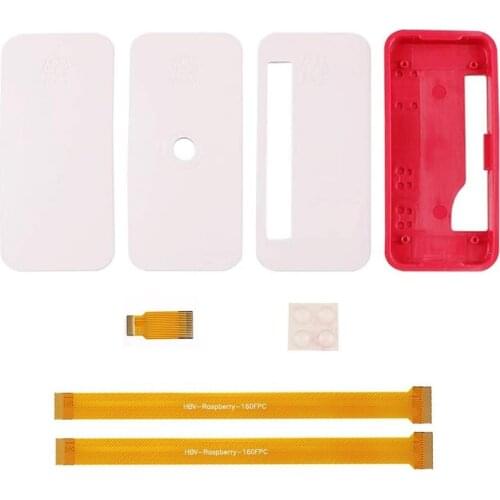 Case For Raspberry Pi Zero W, Shell Protection Box ABS Case For Raspberry Pi Zero V 1.3 With 2Pcs 15Cm FFC Camera Cable