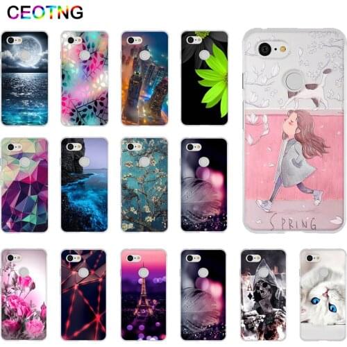 TPU Case for Google Pixel 3 Case Soft Silicone Back Cover for google pixel 3 5.4 inch Phone Shells Fundas for Google Pixel 3 Bag