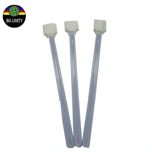 50pcs/bag 23mm printhead cleaning Sponge clean stick swabs for Ep-son Roland Mimaki Mutoh Printhead cleaning swaps buds foam