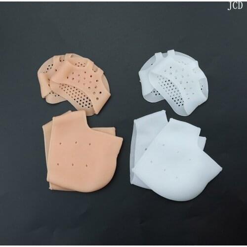 JCD a pair Heel Protector Protective Sleeve Heel Spur Pads for Relief Plantar Fasciitis Heel Pain Reduce Pressure on Heel