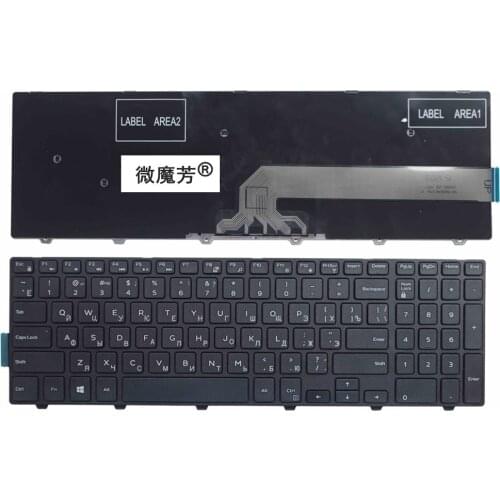 Russia for Dell for Inspiron 15 3551 3558 3543 3550 5543 5548 5542 5552 5759 7557 5551 5555 5558 RU laptop keyboard