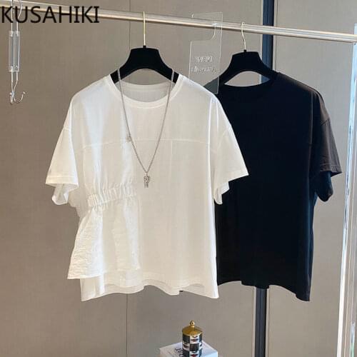 KUSAHIKI Womens Summer T-shirts