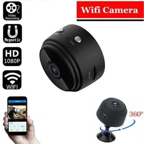 1080P HD IP Mini Camera Home Security Remote Control Night Vision Mobile Detection Video Surveillance Wifi A9 P2P Camera