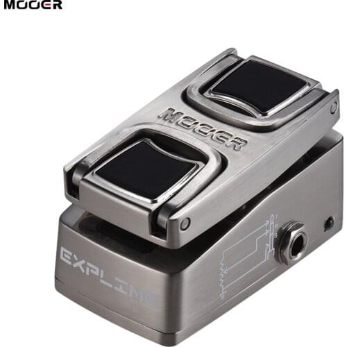 MOOER WEX1 EXPLINE Mini Expression Effect Pedal Pressure Sensing Switch Full Metal Shell