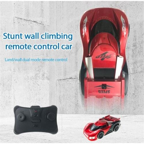 New Rc Remote Control Stunt Wall Climbing Car Rotating Indicator Light Rechargeable Toy Car For Childrens Interactive Toy Gift