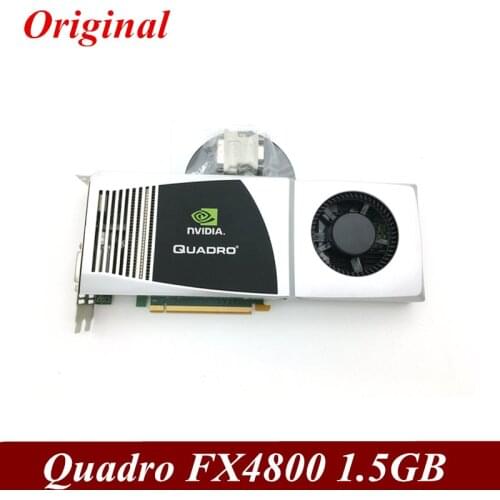 Original video card Quadro FX4800 1.5GB professional graphics card 3D rendering video editing UG modeling PS