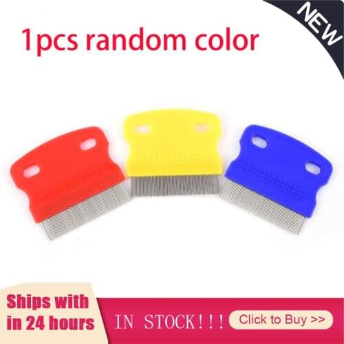 Home Pet Animal Care Comb Protect Flea Comb for Cat Dog Pet Stainless Steel Comfort Flea Hair Grooming Comb pet supplies