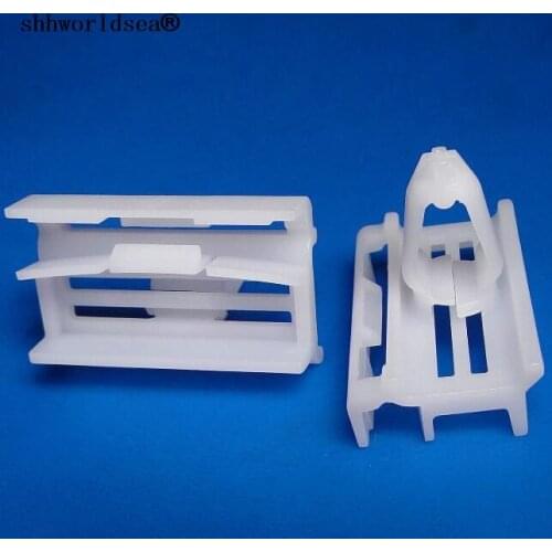 Shhworldsea auto clip fastener Side skirt sill guard for bmw