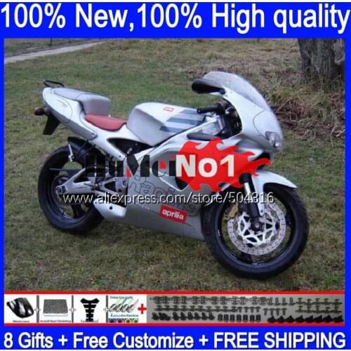Body For Aprilia RS250 RSV250RR new silvery RS-250 RSV250 R 105MC.33 RS 250 RSV 250 R RR 1995 1996 1997 RS250R 95 96 97 Fairing