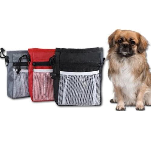 Outdoor pet training bag Durable Walking Snack Treat Bags Detachable Puppy Reward Bag Dog Training Supplies For Pet