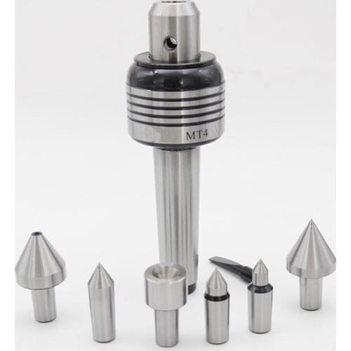 Precision mt4 plug-in rotary center mose mt2 mt3 mt4 mt5 top suit can change head multi-function thimble
