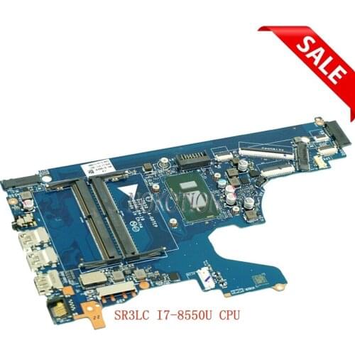 L20371-601 L20371-001 EPK50 LA-G07EP for HP 15-DA 15-da0073wm Laptop Motherboard With SR3LC I7-8550U DDR4
