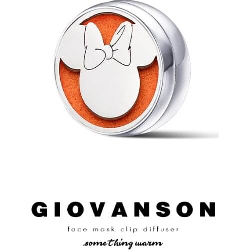 Tie Clips Cufflink Charms Brooch Stainless Steel Jewelry Essential Oil Diffuser Clip for Face Aromatherapy Buckle For Women Gift