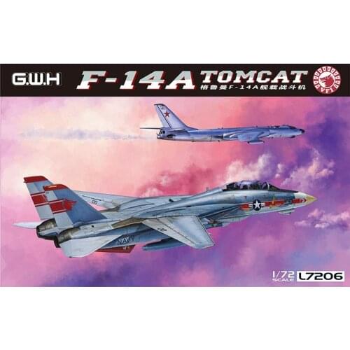 Great Wall Hobby L7206 1/72 Scale U.S. F-14A Tomcat - Scale Model Kit