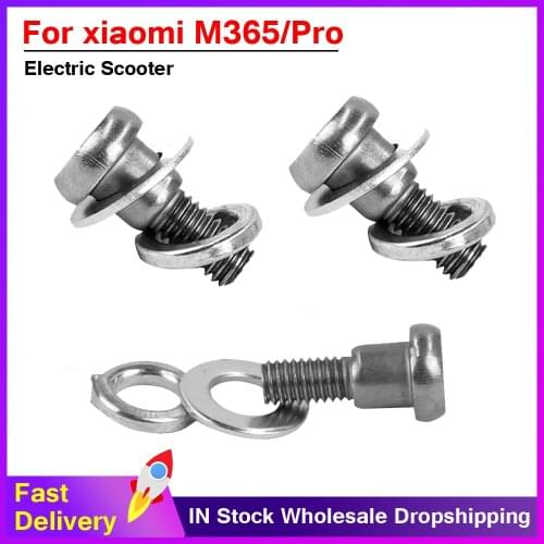 1/2PCS Stainless Steel Scooters Rear Wheel Fixing Bolt Screw for Xiaomi M365/Pro Electric Skateboard Rear Wheel Bearing Screws