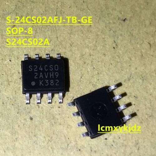 10Pcs/Lot , S-24CS02AFJ S-24CS02AFJ-TB-GE S24C02 SOP-8 ,New Oiginal Product New original free shipping fast delivery