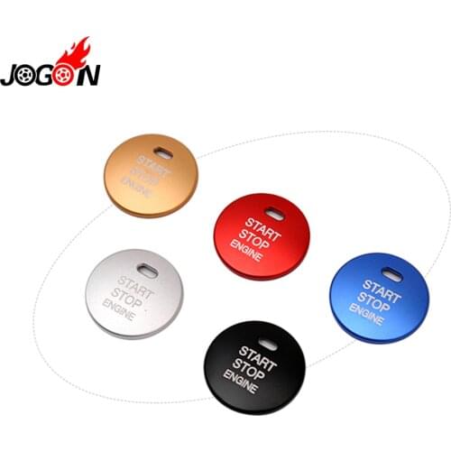 Car Ignition Push Start Stop Engine Button Ring Cover Trim Sticker For Hyundai Elantra MD 2011-2015 Sonata i45 YF 2010-2014