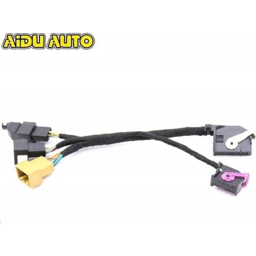 FOR VW PQ CAR INSTALL MQB PDC Parking OPS System adapter Wire cable Harness for upgrade older PDC module to 1K8 / RNS to MIB