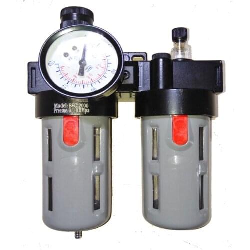 BFC2000 Pneumatic air valve pipe fitting and pressure meter air filter water filter pressure adjustor AFC2000