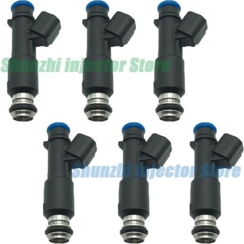 6PCS Fuel Injector Nozzle For Chevrolet Buick REGAL LACROSSE CAPTIVA NEW GL8 Malibu OEM: 12582219 1258 2219