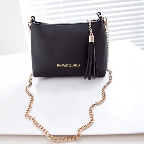 Korean Fashion Womens Bag Ladies Exquisite Shoulder Messenger Bags High Quality Small Fresh Chain Shell Bags Bolsa Feminina