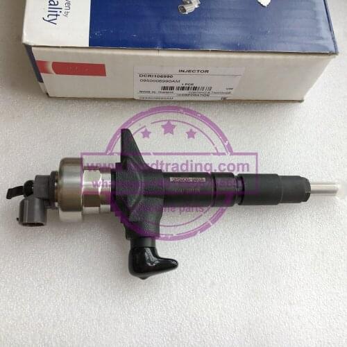 100% Original and new Common rail injector 095000-6990 095000-6993 8-98011605-1 FOR D-MAX/RODEO 4JK1 2.5L ENGINE
