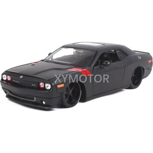 New New Maisto 32529 1:24 For Dodge Shallehger 2008 Diecast Model Car Kids Toys Gifts For Display Ornaments Black Metal Plastic