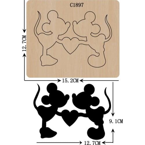 New Wooden die Scrapbooking C1897 Cutting Dies