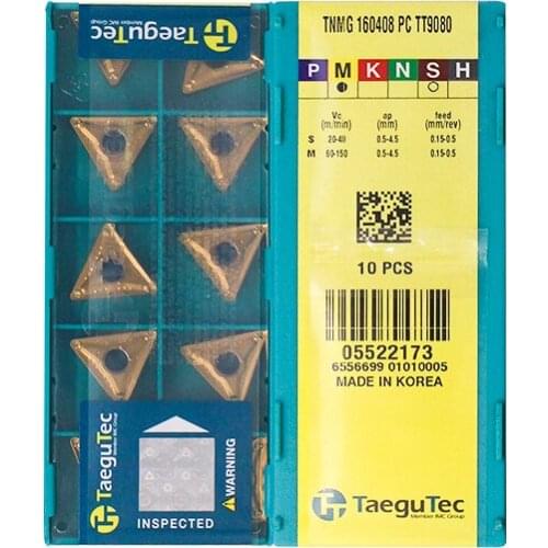 Original TNMG160408-PC TT9080 Carbide Inserts Milling Insert Lathe CNC Tools For Turning Insert