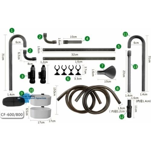 Original Atman Canister Filter Spare Part Fit For Atman CF-600/800 Filter Accessories