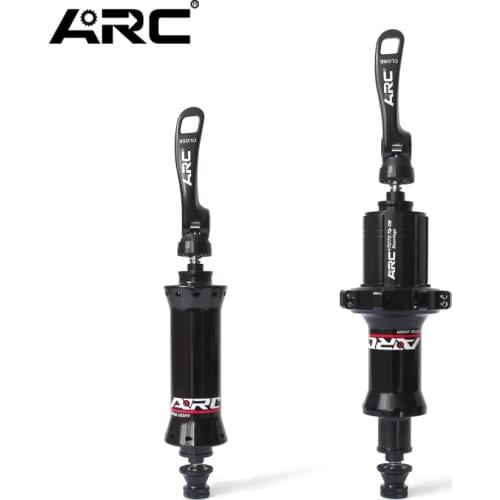 ARC BIKE HUB ROAD 20H 24H FRONT REAR HUB RIM SKEWER 100MM 130MM STRAIGHT PULL SPOKE V BRAKE HUB FOR SHIMANO BIKE COMPONENTS