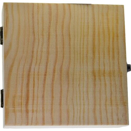 Light Unfinished Wood Box with Lid and Clasp - Make Your Own Gift, Jewelry, Memory Box-Decorate with Paint, Ribbon, Decoupage