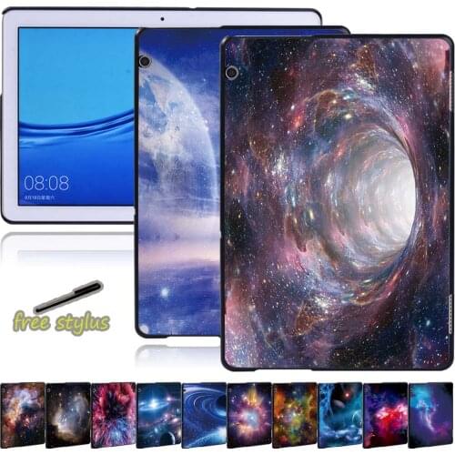 Tablet Case for Huawei MediaPad T3 8.0 8 Inch/T3 10 9.6 Inch/T5 10 10.1 Inch Anti-fall Protective Tablet Case + Free Stylus