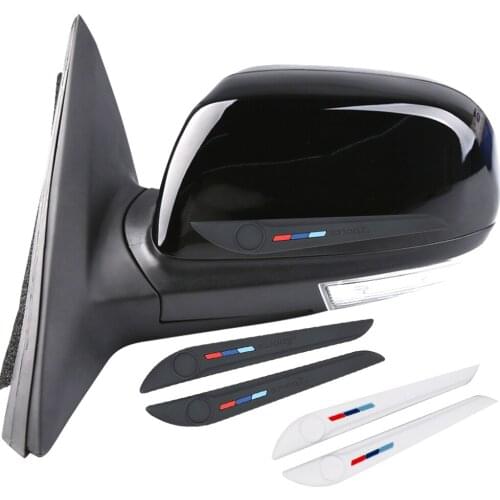 Universal Bumper Rear View Mirror Anti-Collision Strip Car Door Side Edge Protector 2 Piece/set Scratch Sticker Styling Moulding